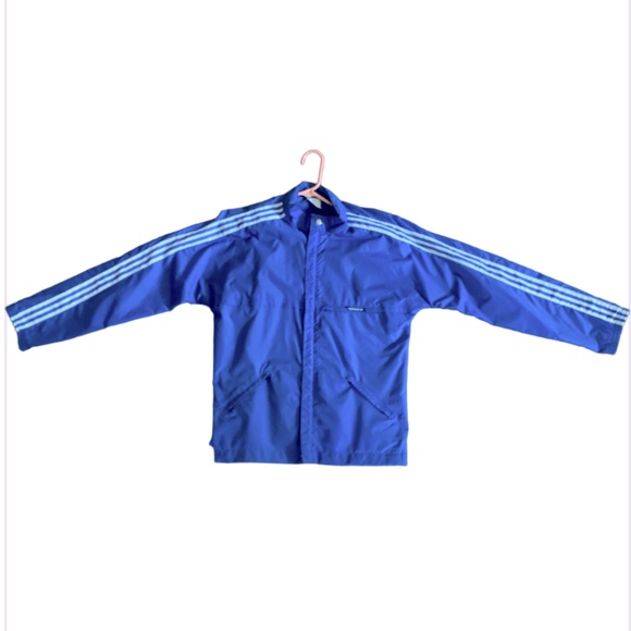 🌟FREE🌟 Adidas blue vintage track jacket - Picture 2 of 6